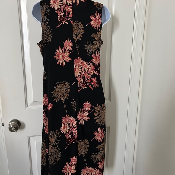 Biaggi Flowers Wrapped Dress Size Small - Picture 6 of 7